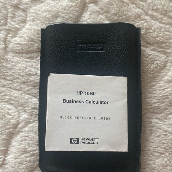 HP 10BII BUSINESS CALCULATOR - Picture 4 of 5